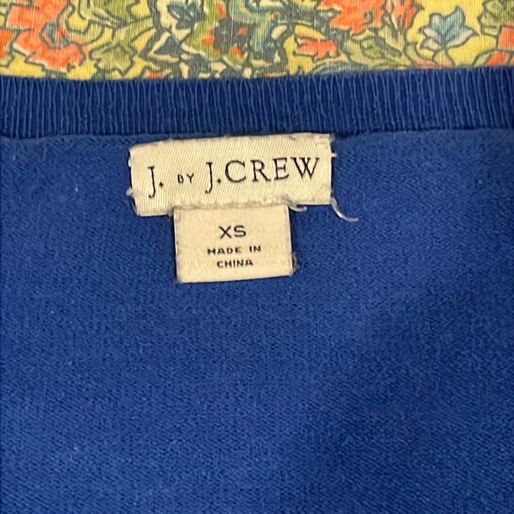 J. by J. Crew Blue Sweater